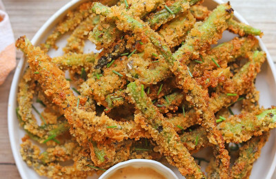 Air Fryer Crispy Asparagus Bites