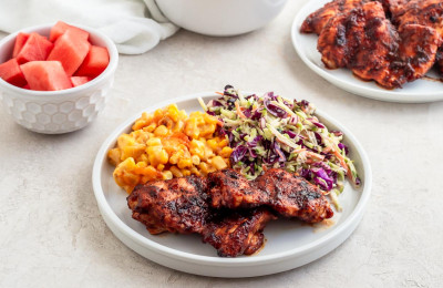 Kansas City Style Grilled BBQ Chicken