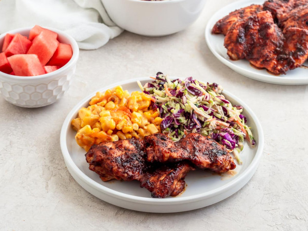 Kansas City Style Grilled BBQ Chicken