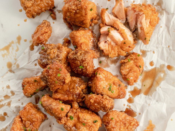 Sweet Bourbon and Brown Sugar Salmon Nuggets Baked to Perfection