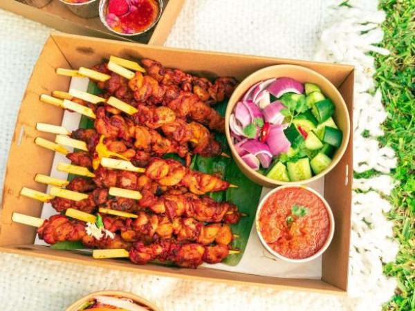 Chicken Satay Inspired by Malaysia