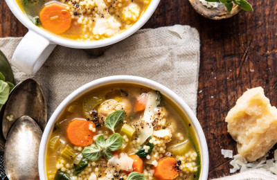 Hearty Italian Wedding Soup with Venison