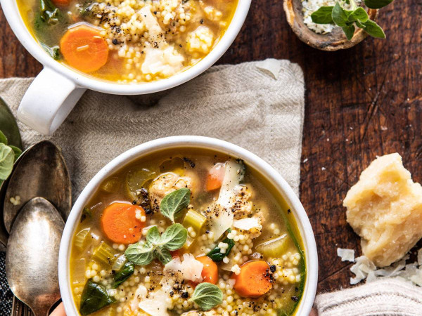Hearty Italian Wedding Soup with Venison