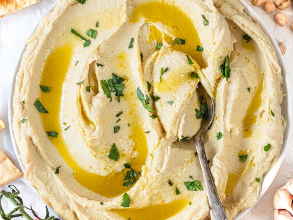 Tahini-Less Hummus