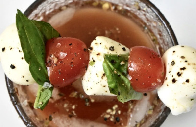 Bloody Mary Burrata Delight