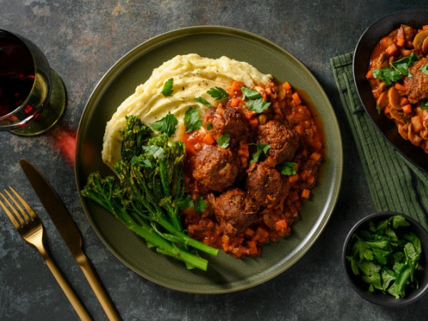 Bourguignon Beef Meatballs