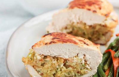 Flavorful Chicken Breasts with Stuffing