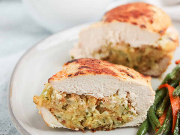 Flavorful Chicken Breasts with Stuffing