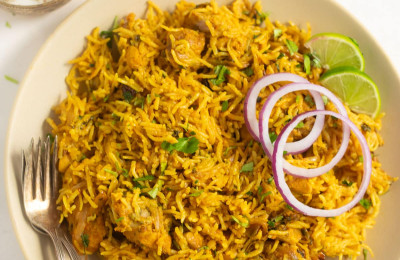Easy Chicken Biryani Using an Instant Pot®