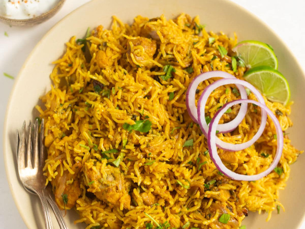 Easy Chicken Biryani Using an Instant Pot®