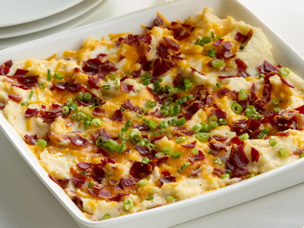 Onion, Potato, and Turkey Casserole