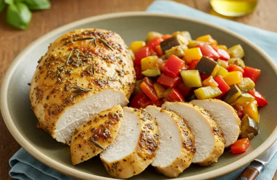 Ratatouille Featuring Chicken