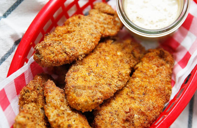 Air Fryer Vegetarian "Chicken Fingers"