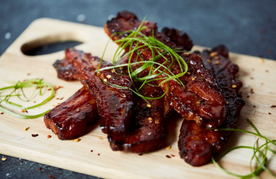 Bacon Infused with Sugar and Spice