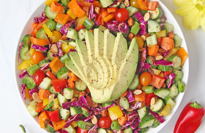 Vibrant Chopped Salad with Whole Plants