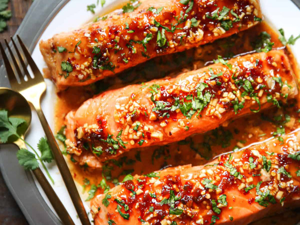 Honeyed Salmon Delight