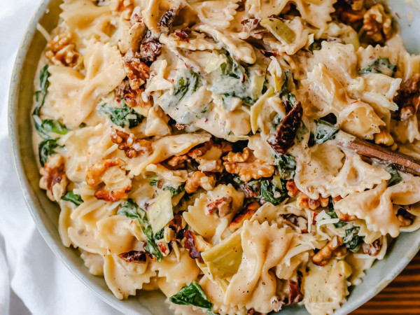 Turkey-Filled Bow-Tie Casserole