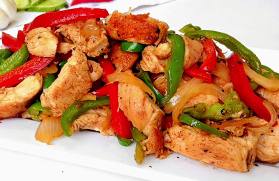 Chicken and Pepper Fajitas