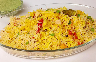 Ground Chicken Pilaf Recipe