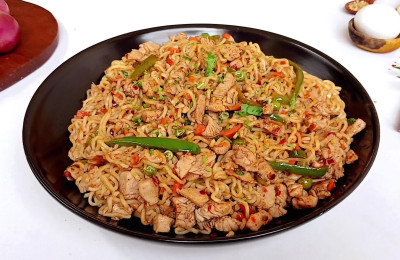 Vegetable Chicken Noodle Bowl
