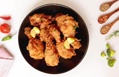 Perfectly Fried Chicken with a Crispy Coating