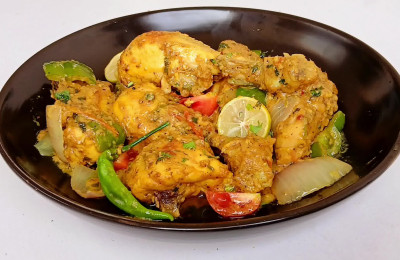 Chicken Duo with Peppers