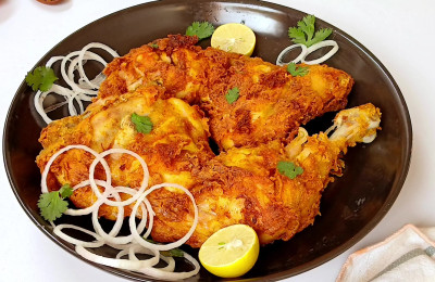 Perfectly Crunchy Fried Chicken