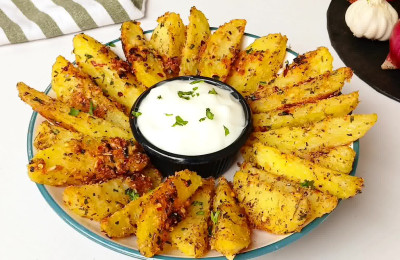 Zingy Potato Slices
