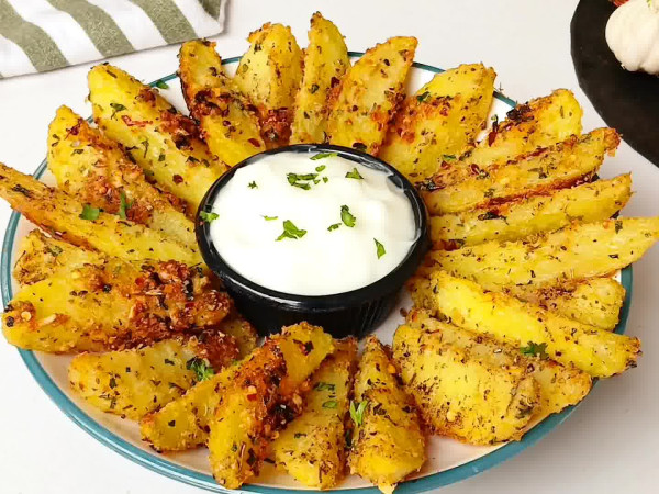 Zingy Potato Slices