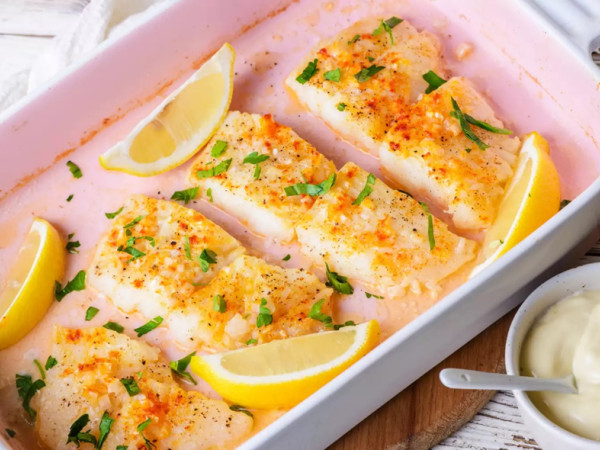 Flounder Fillets with Lemon and Pepper