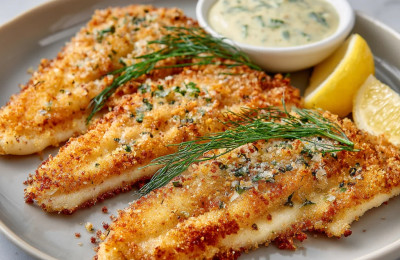 Golden Fried Sand Dabs