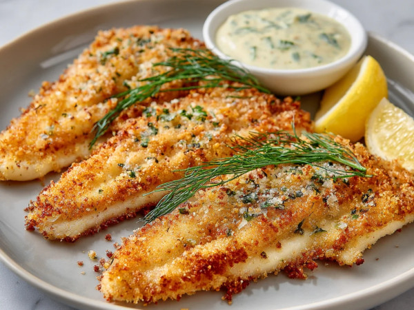 Golden Fried Sand Dabs