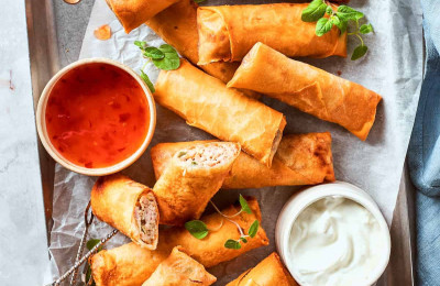 Mexican Egg Rolls from Bekki's Kitchen