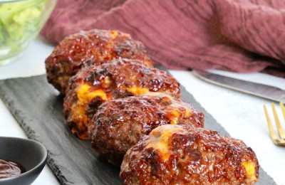 Italian Mini Meatloaves for Two Cooked in an Air Fryer