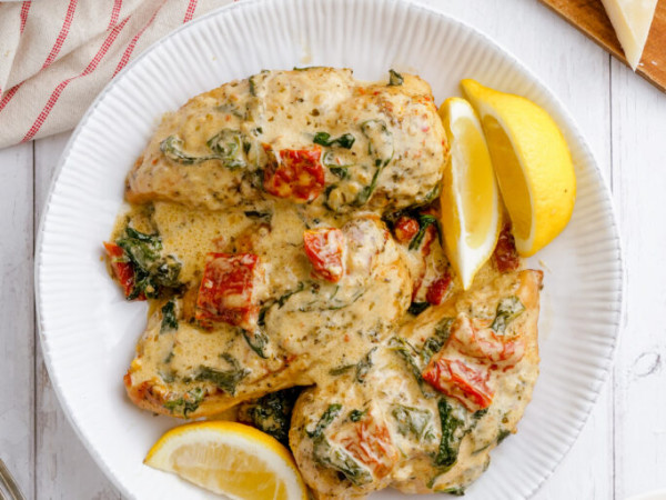 Savory Tuscan Chicken in the Instant Pot®