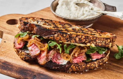 Ultimate Steak Sandwich from Chef John