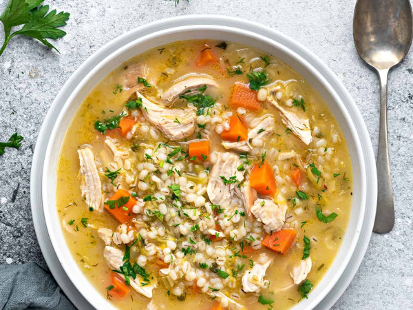 One-Pot Chicken and Barley in the Instant Pot
