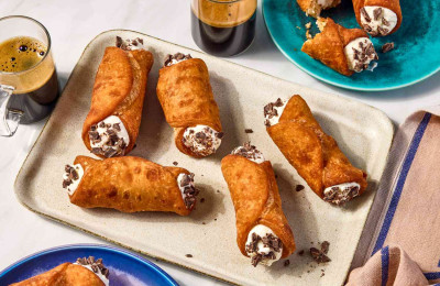 Cannoli Featuring Chocolate Chips