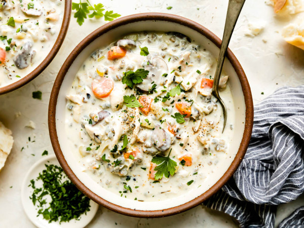 One-Pot Chicken and Wild Rice Bowls using Instant Pot®