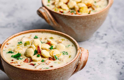 Instant Pot® Clam Chowder Made Simple
