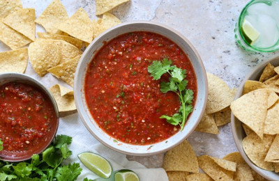 Bell Pepper Salsa with a Roasted Twist