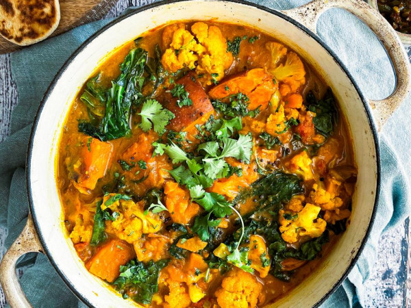 Curried Cauliflower and Potato Stew