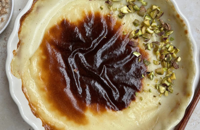 Oven-Baked Milk Custard