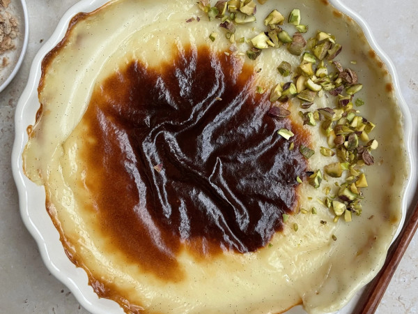 Oven-Baked Milk Custard