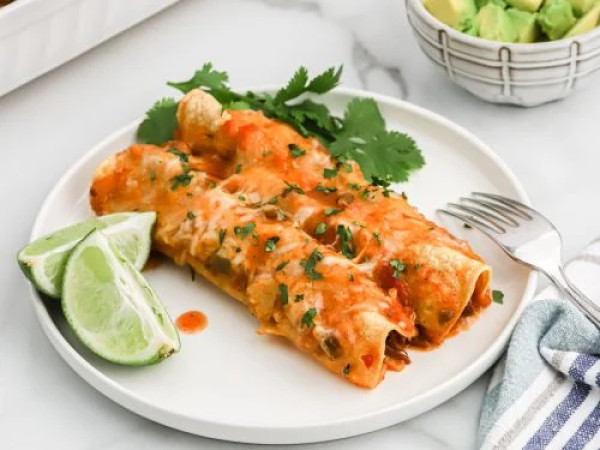Slow-Cooked Beef Enchiladas with a Tequila Twist