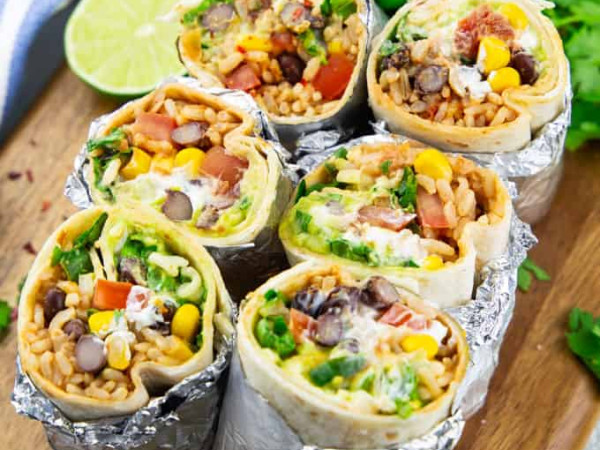 Meatless Burritos