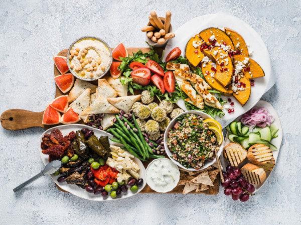 Mediterranean-Inspired Grazing Board