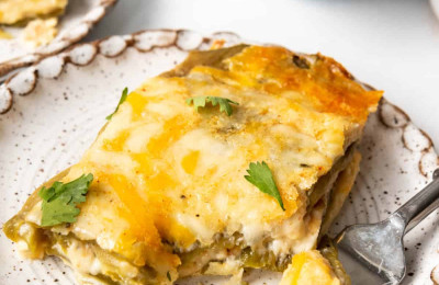 Ranchero Sauce and Hatch Chile Relleno Casserole