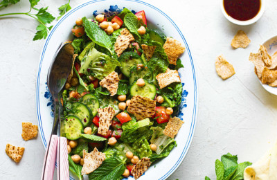 Danielle's Fresh Fattoush Salad