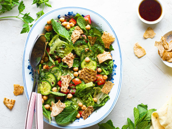 Danielle's Fresh Fattoush Salad